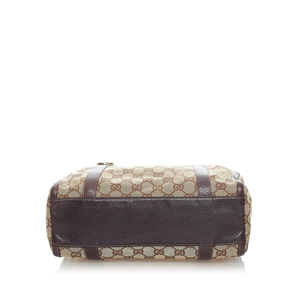 Gucci Gucci Canvas Abbey Boston Bag (SHG-32955)