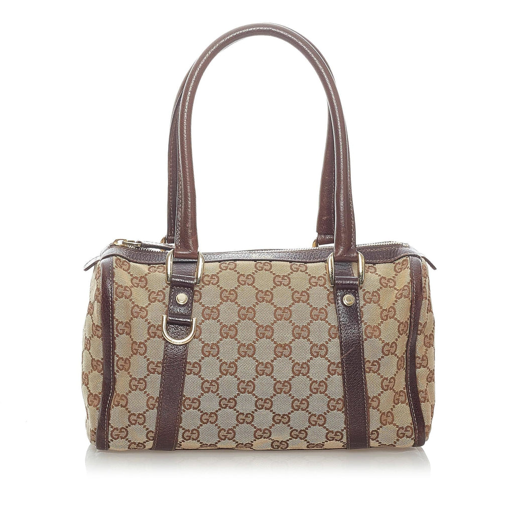 Gucci Gucci Canvas Abbey Boston Bag (SHG-32955)