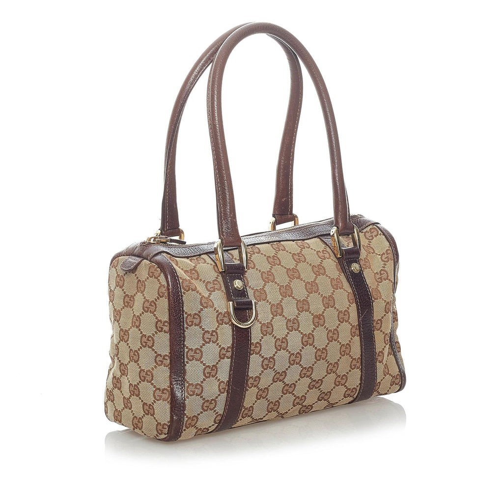 Gucci Gucci Canvas Abbey Boston Bag (SHG-32955)