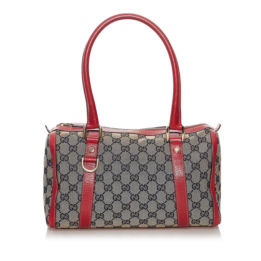 Gucci Gucci Canvas Abbey Boston Bag (SHG-33783)