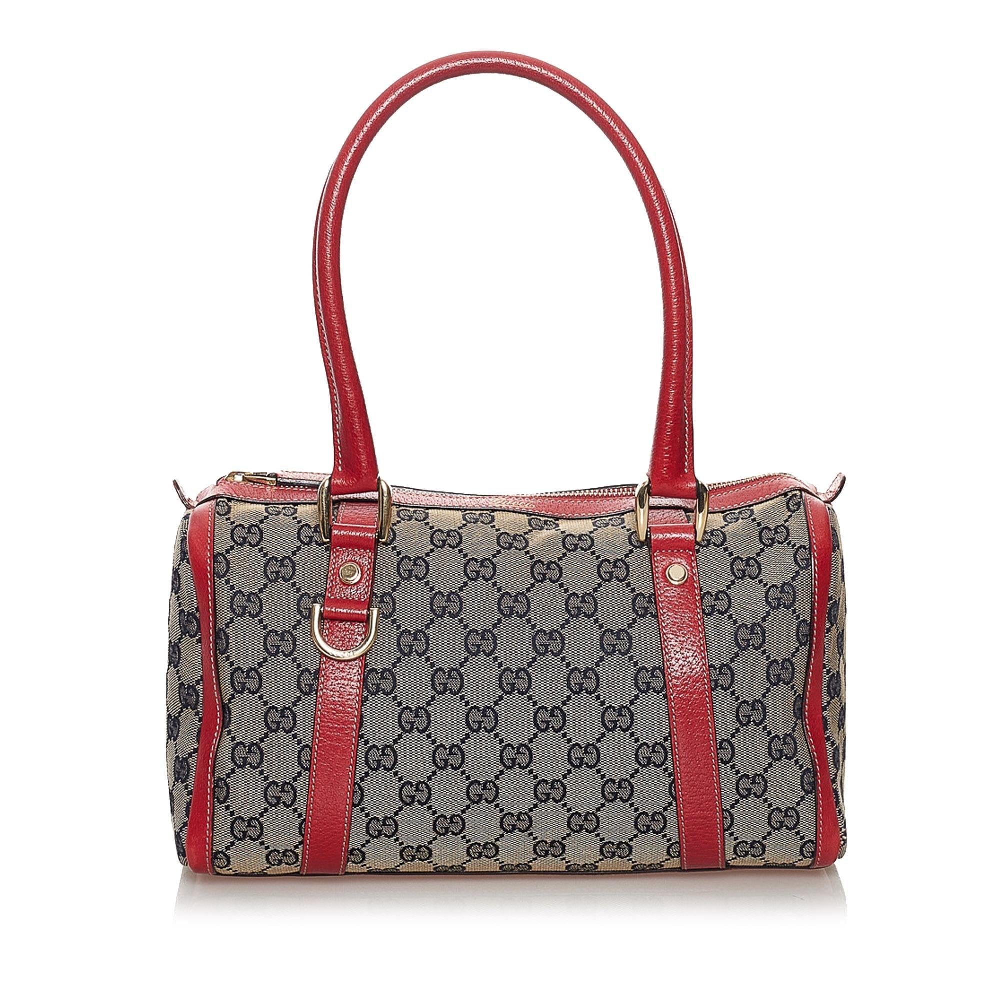 Gucci Gucci Canvas Abbey Boston Bag (SHG-33783)