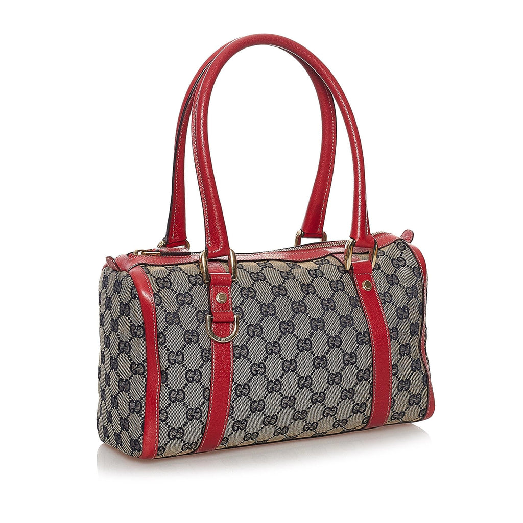 Gucci Gucci Canvas Abbey Boston Bag (SHG-33783)