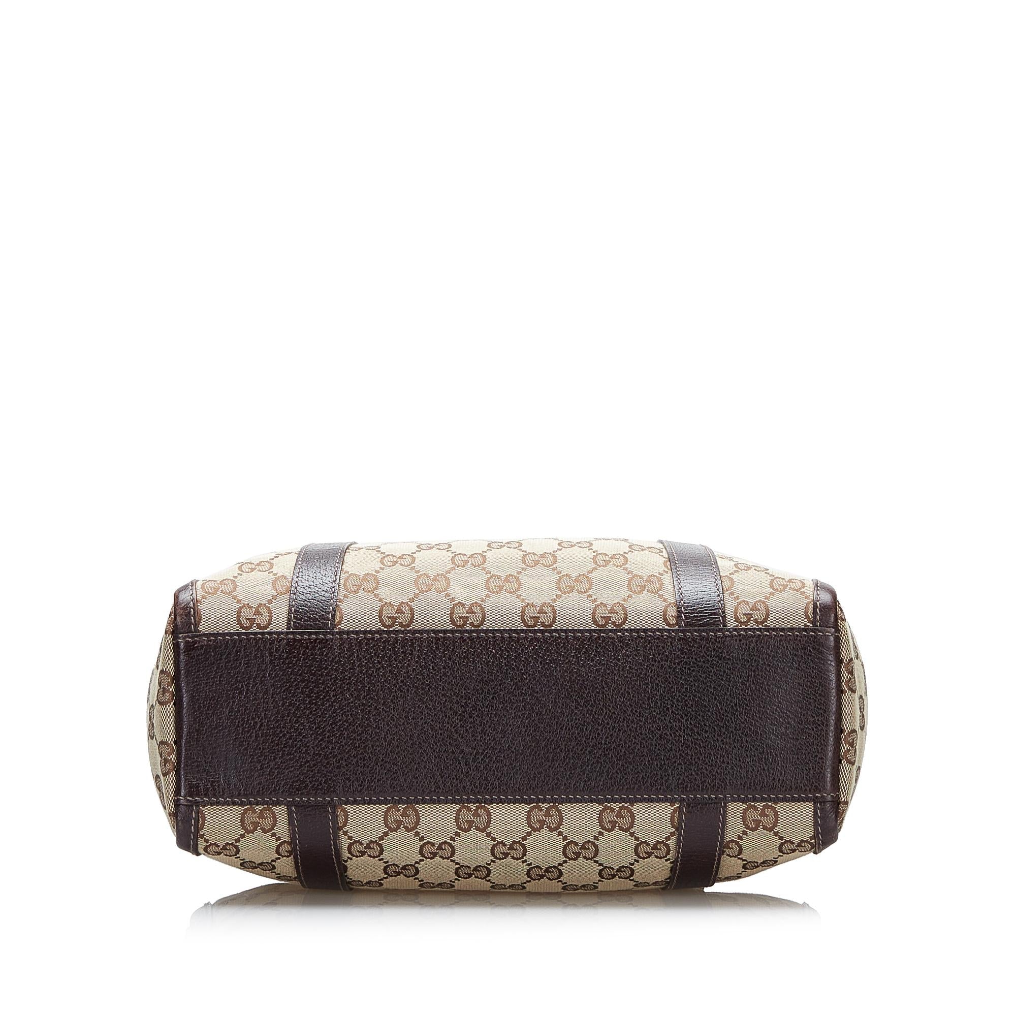 Gucci GG Canvas Abbey Boston Bag (SHG-rlWBgS)
