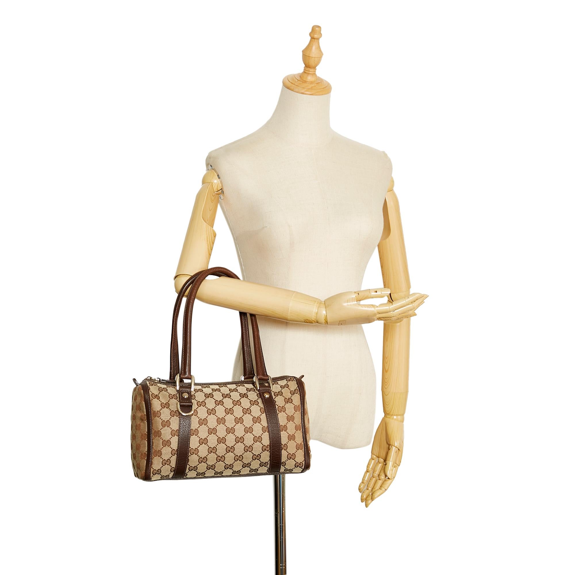 Gucci GG Canvas Abbey Boston Bag (SHG-cWRyGo)