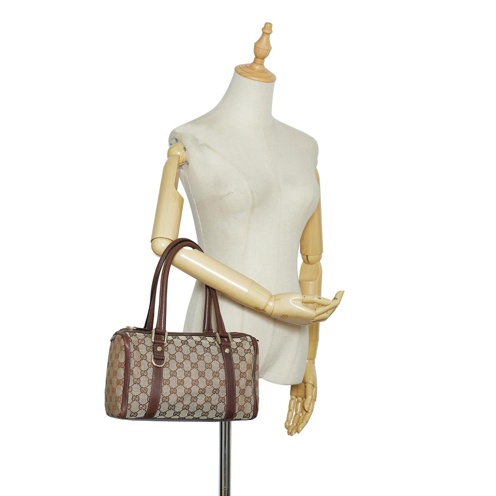 Gucci GG Canvas Abbey Boston (SHG-oFnoI0)