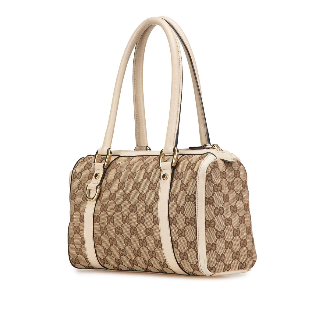 Gucci GG Canvas Abbey Boston (SHG-ciUJOT)