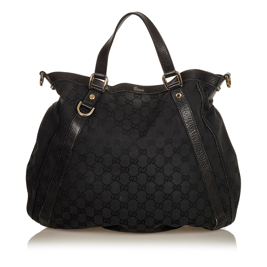 Gucci Gucci Canvas Abbey Convertible Satchel (SHG-25656)