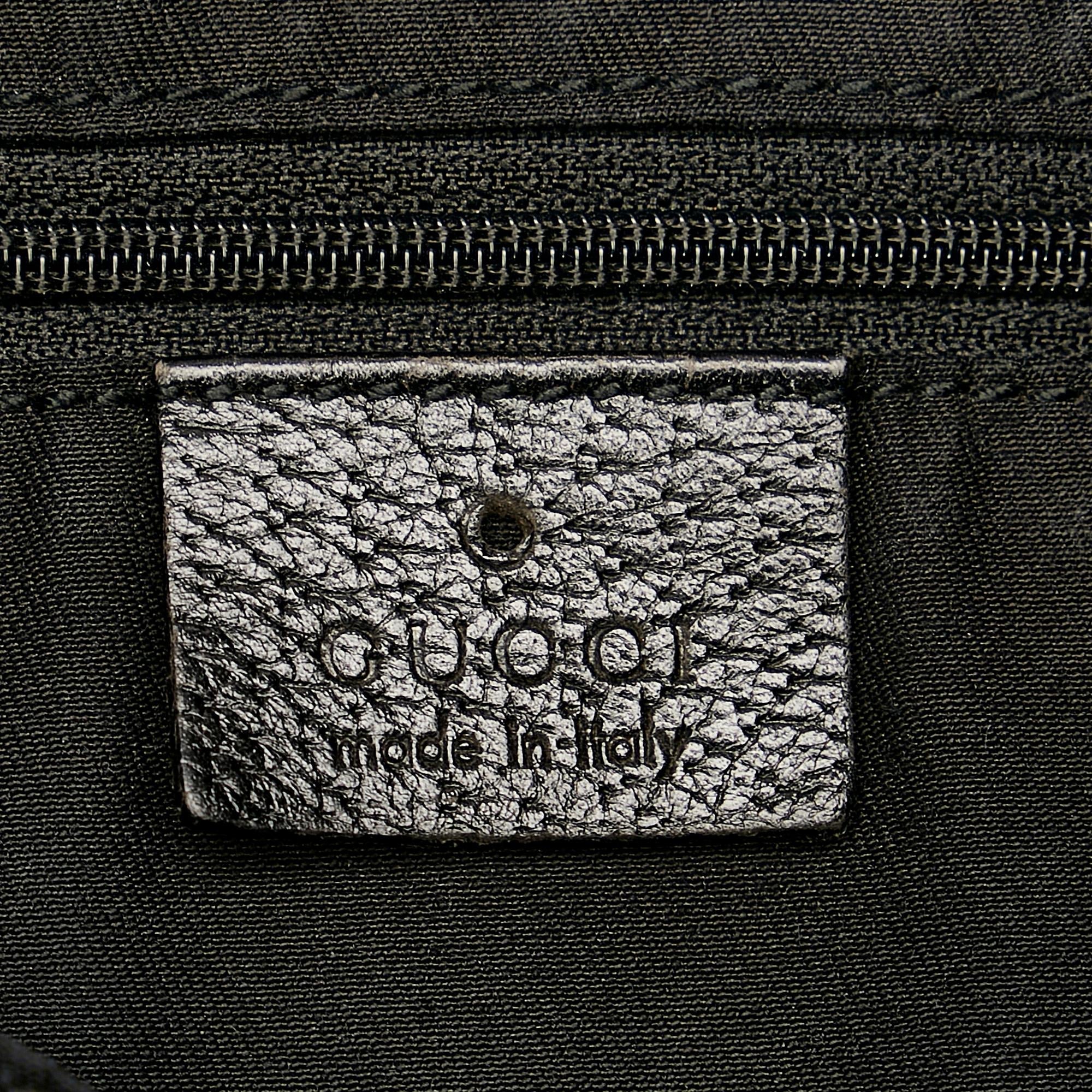 Gucci Gucci Canvas Abbey Convertible Satchel (SHG-25656)