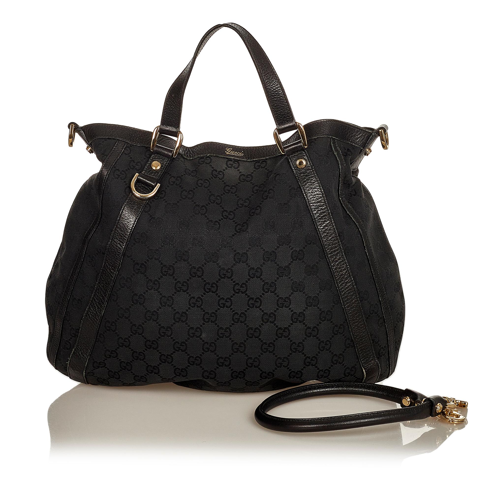 Gucci Gucci Canvas Abbey Convertible Satchel (SHG-25656)