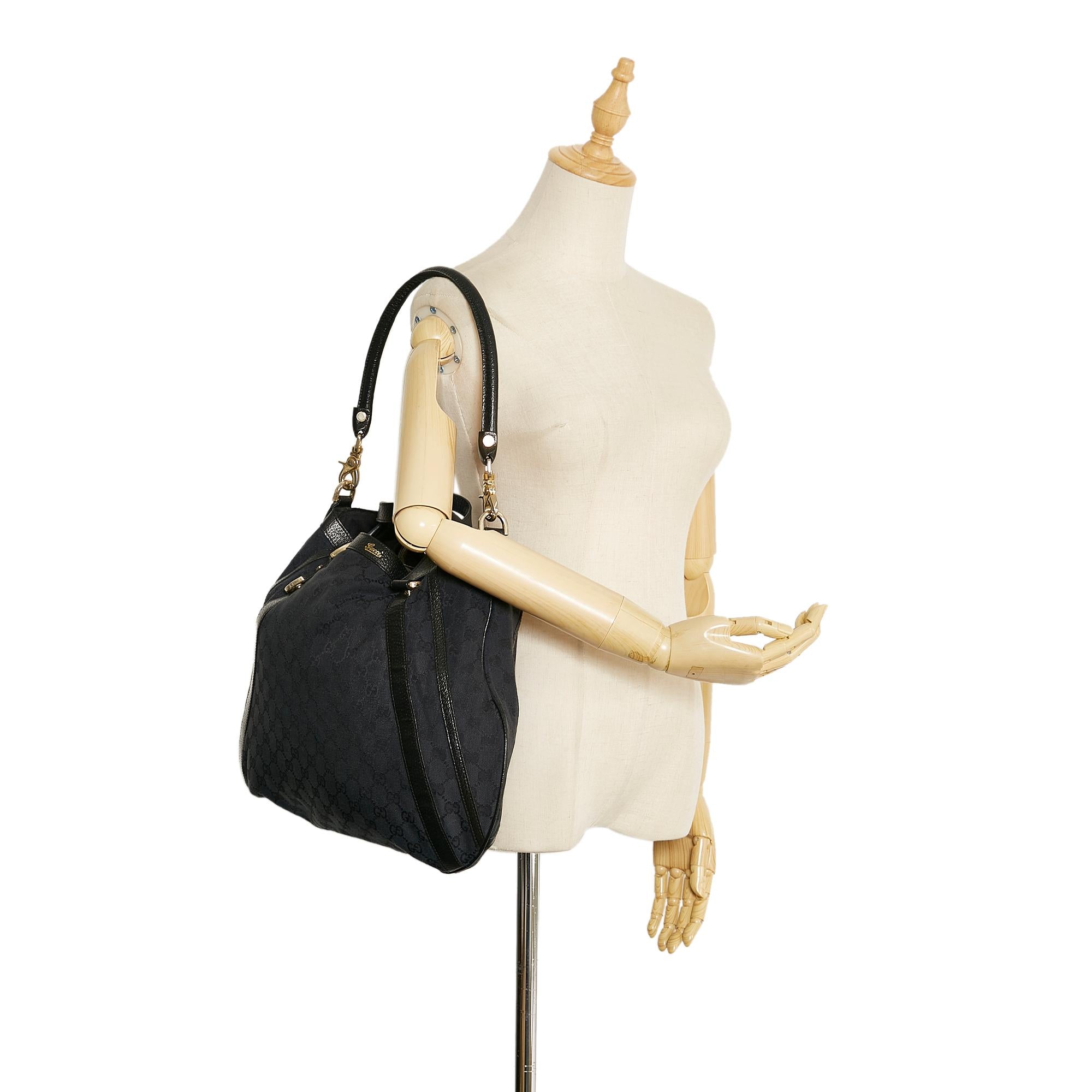 Gucci GG Canvas Abbey Convertible Satchel (SHG-tghdzq)