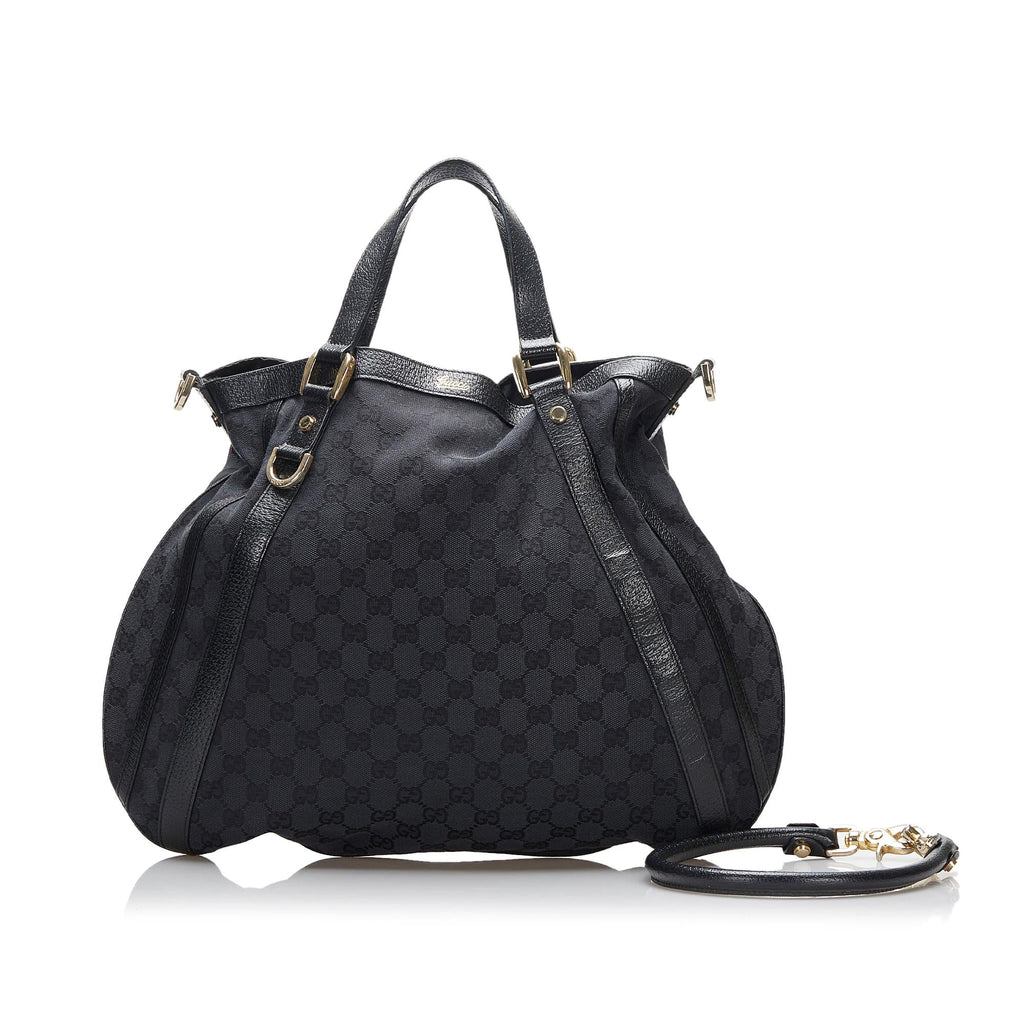 Gucci GG Canvas Abbey Convertible Satchel (SHG-tghdzq)
