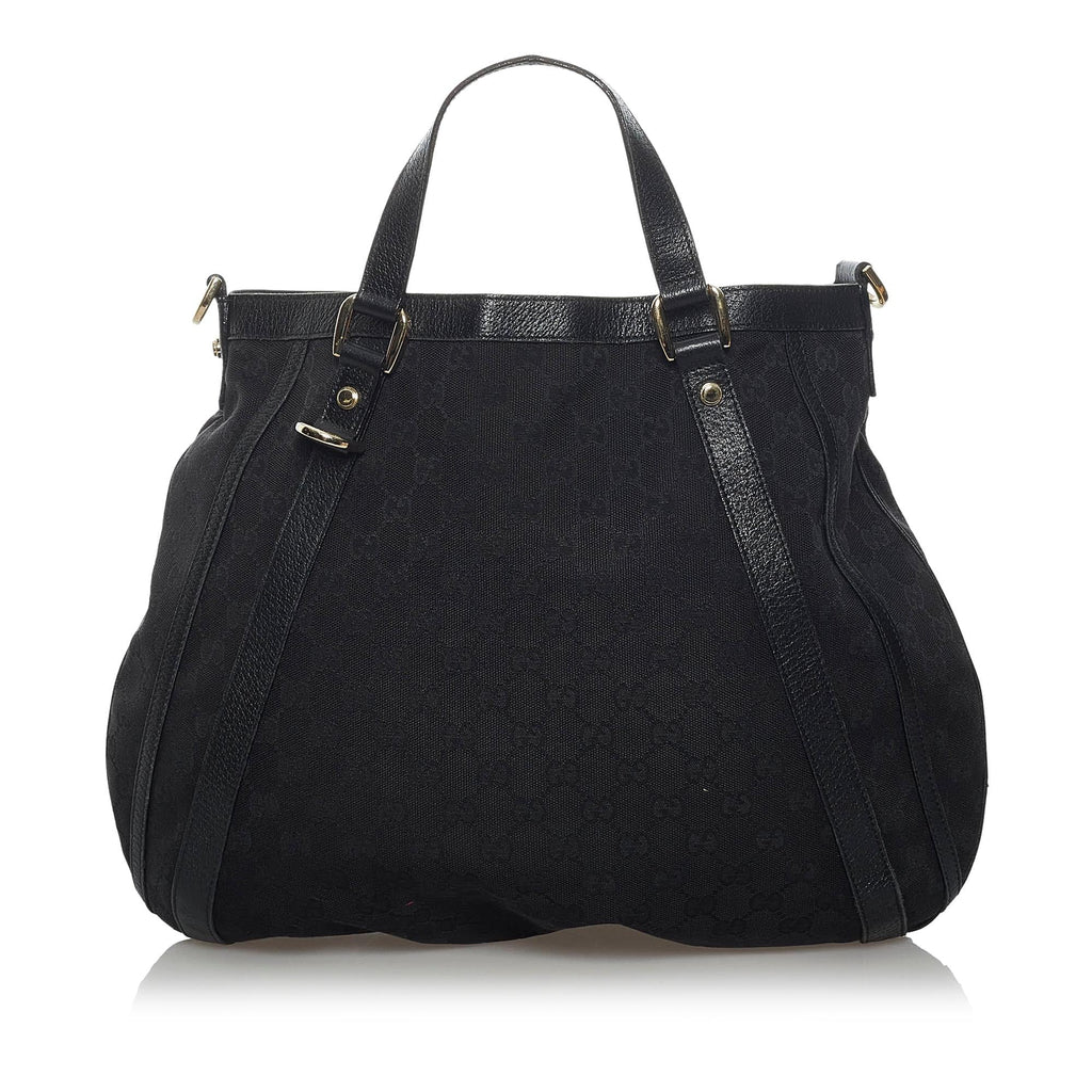 Gucci GG Canvas Abbey Convertible Tote Bag (SHG-33827)