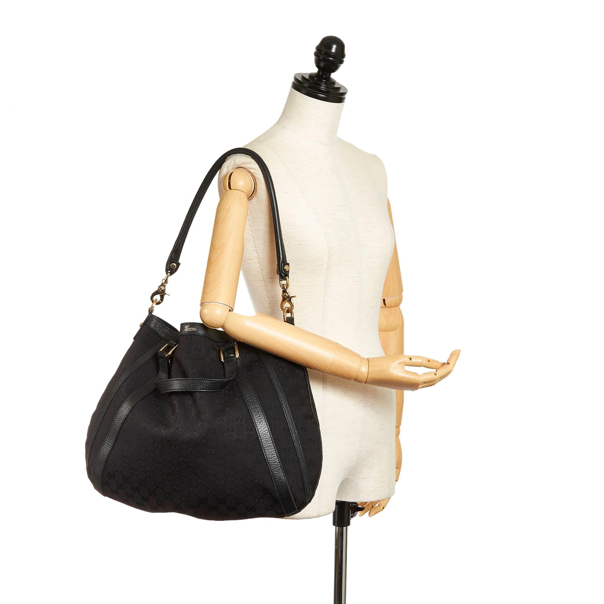 Gucci GG Canvas Abbey Convertible Tote Bag (SHG-33827)