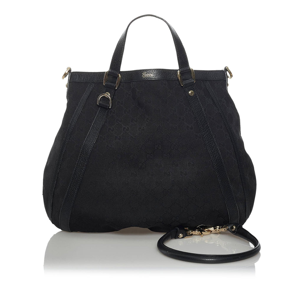 Gucci GG Canvas Abbey Convertible Tote Bag (SHG-33827)