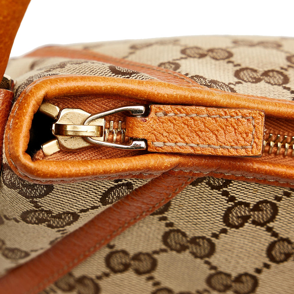 Gucci Gucci Canvas Abbey D-Ring Baguette (SHG-29430)