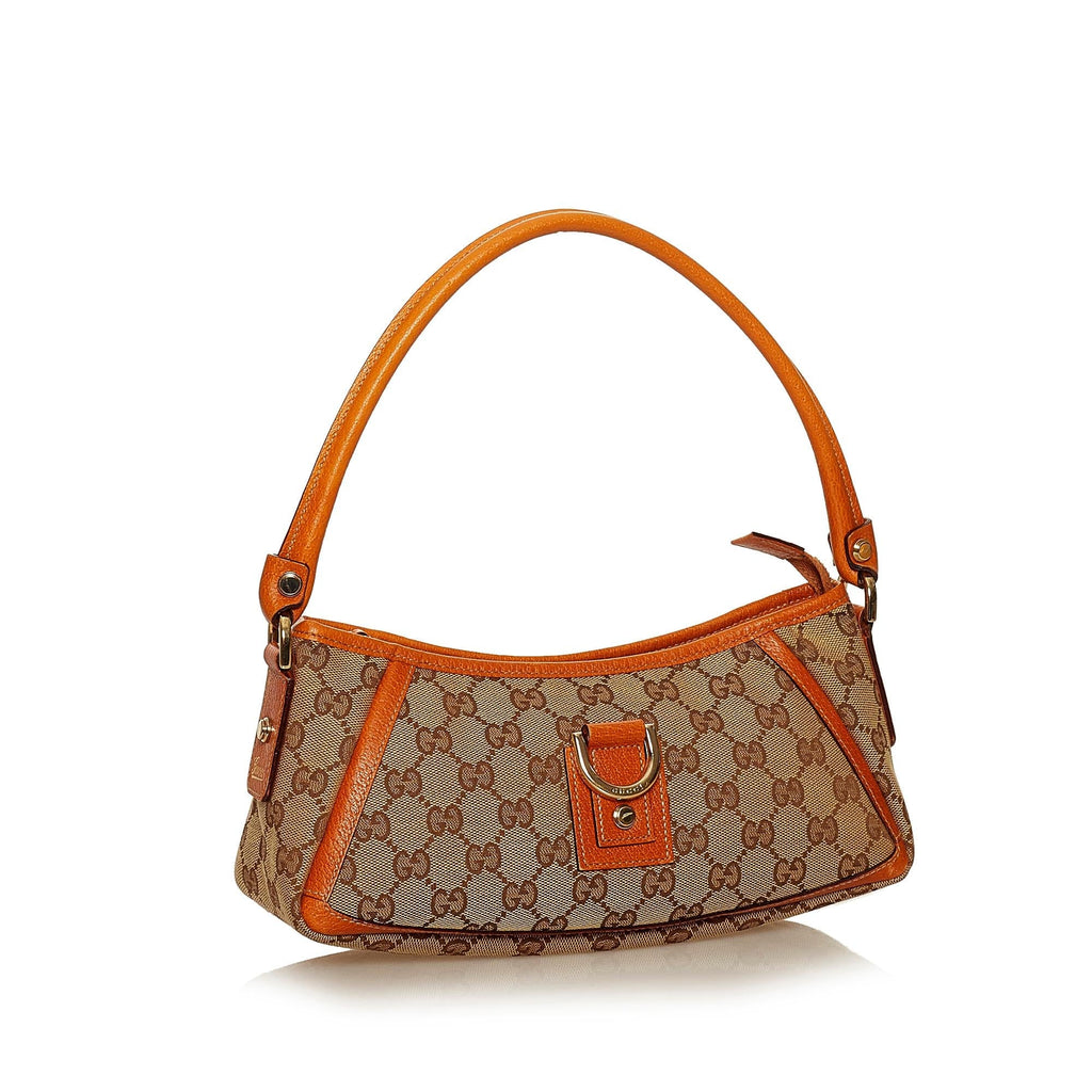 Gucci Gucci Canvas Abbey D-Ring Baguette (SHG-29430)