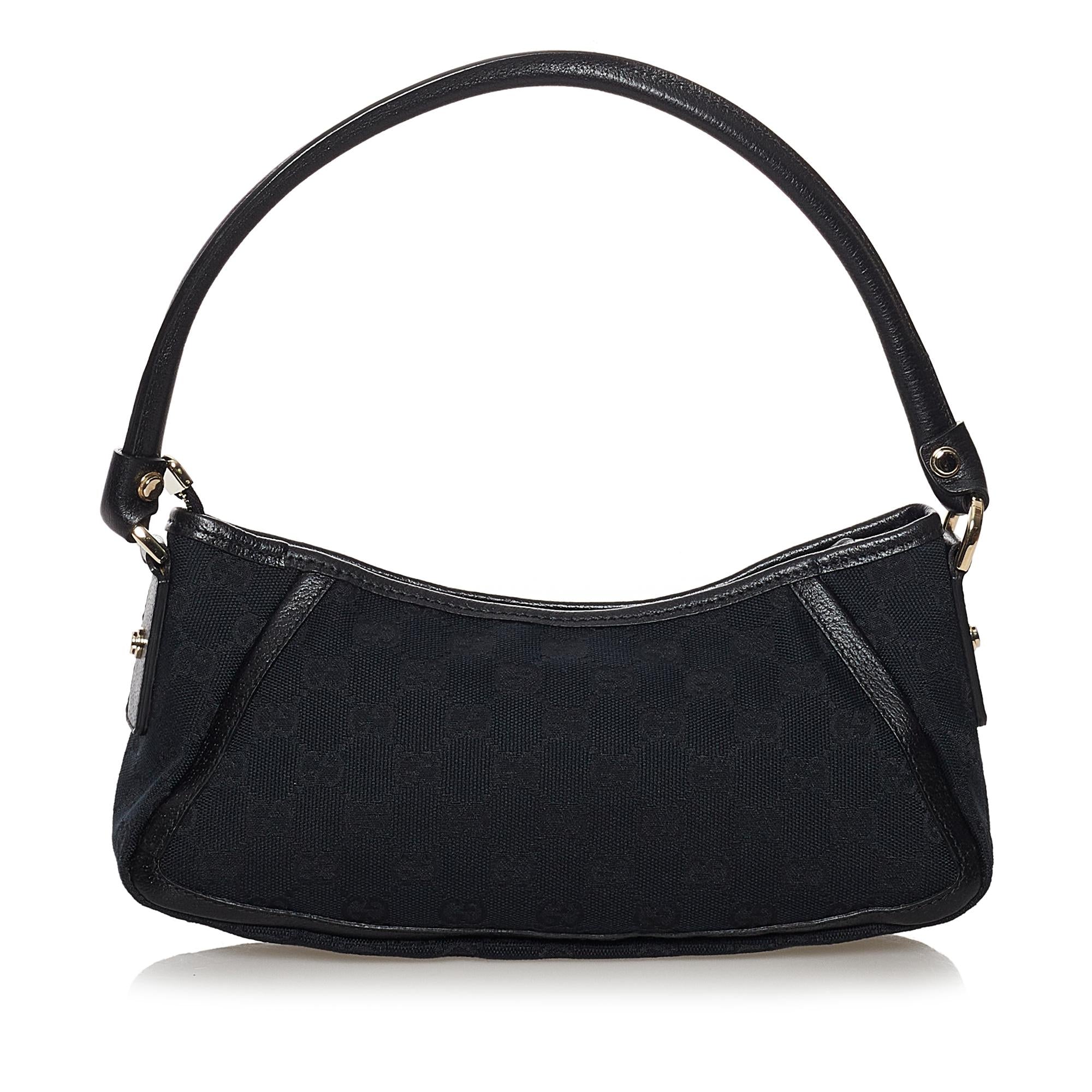 Gucci Gucci Canvas Abbey D-Ring Baguette (SHG-31784)