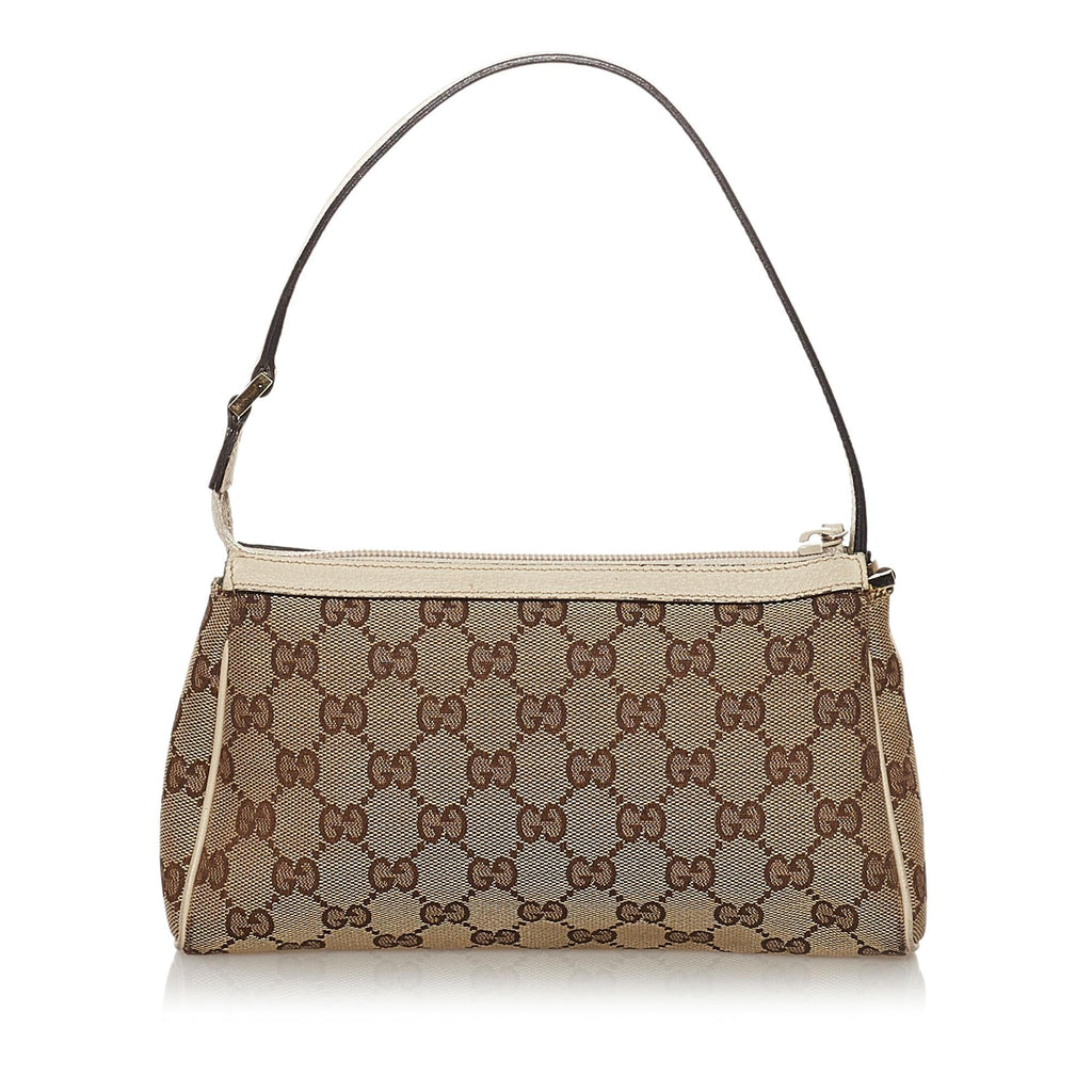 Gucci Gucci Canvas Abbey D-Ring Baguette (SHG-33038)