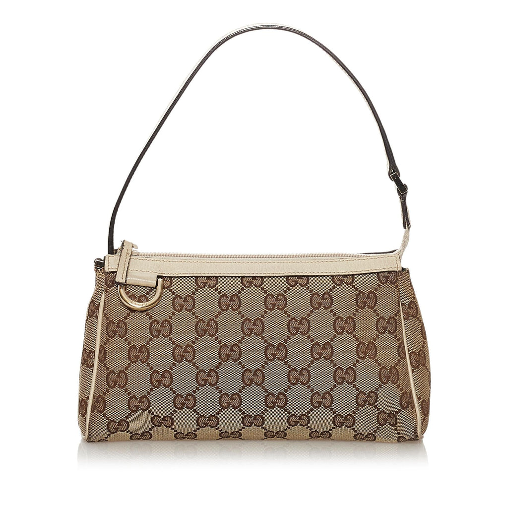 Gucci Gucci Canvas Abbey D-Ring Baguette (SHG-33038)