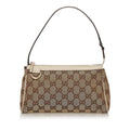 Gucci Gucci Canvas Abbey D-Ring Baguette (SHG-33038)