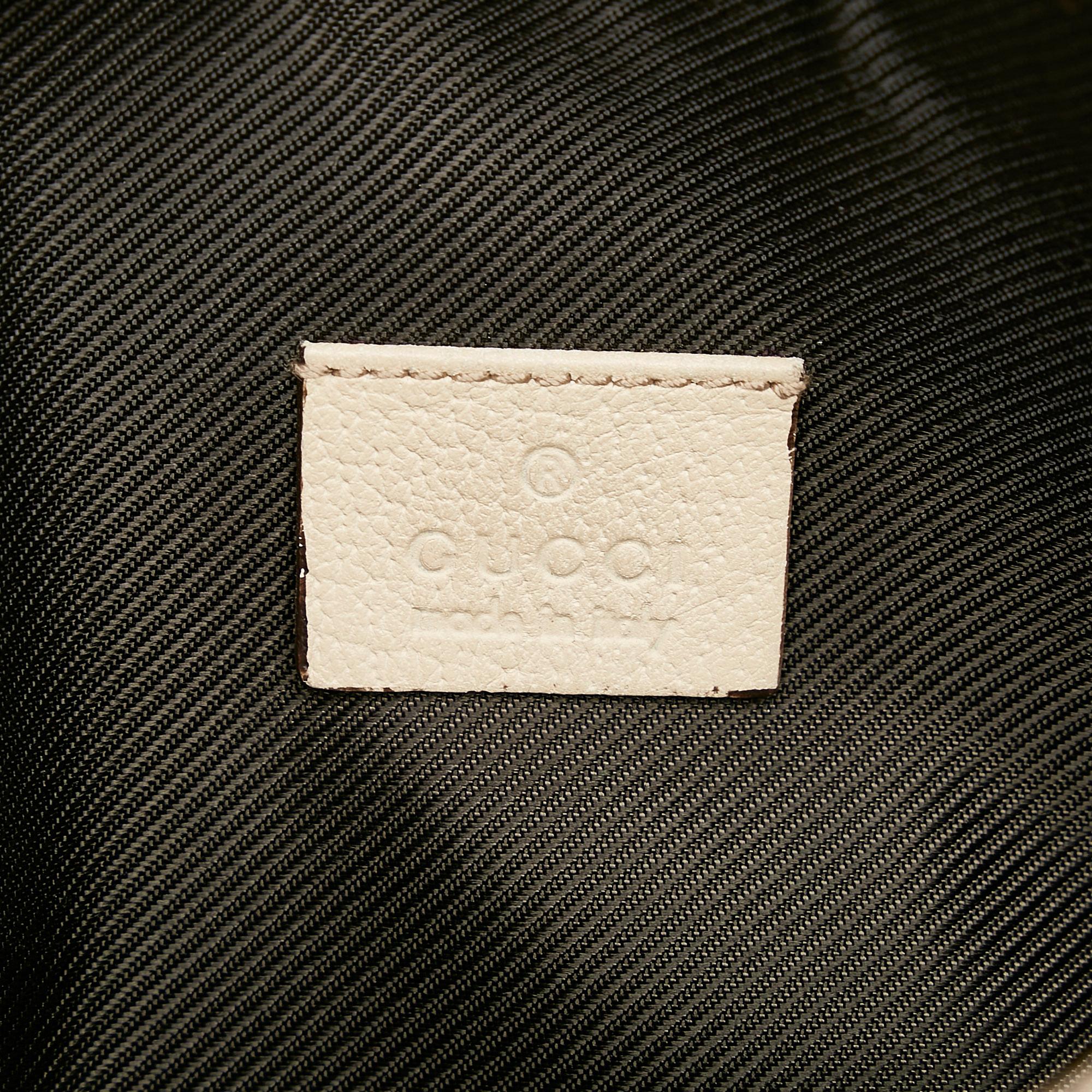 Gucci Gucci Canvas Abbey D-Ring Baguette (SHG-33038)