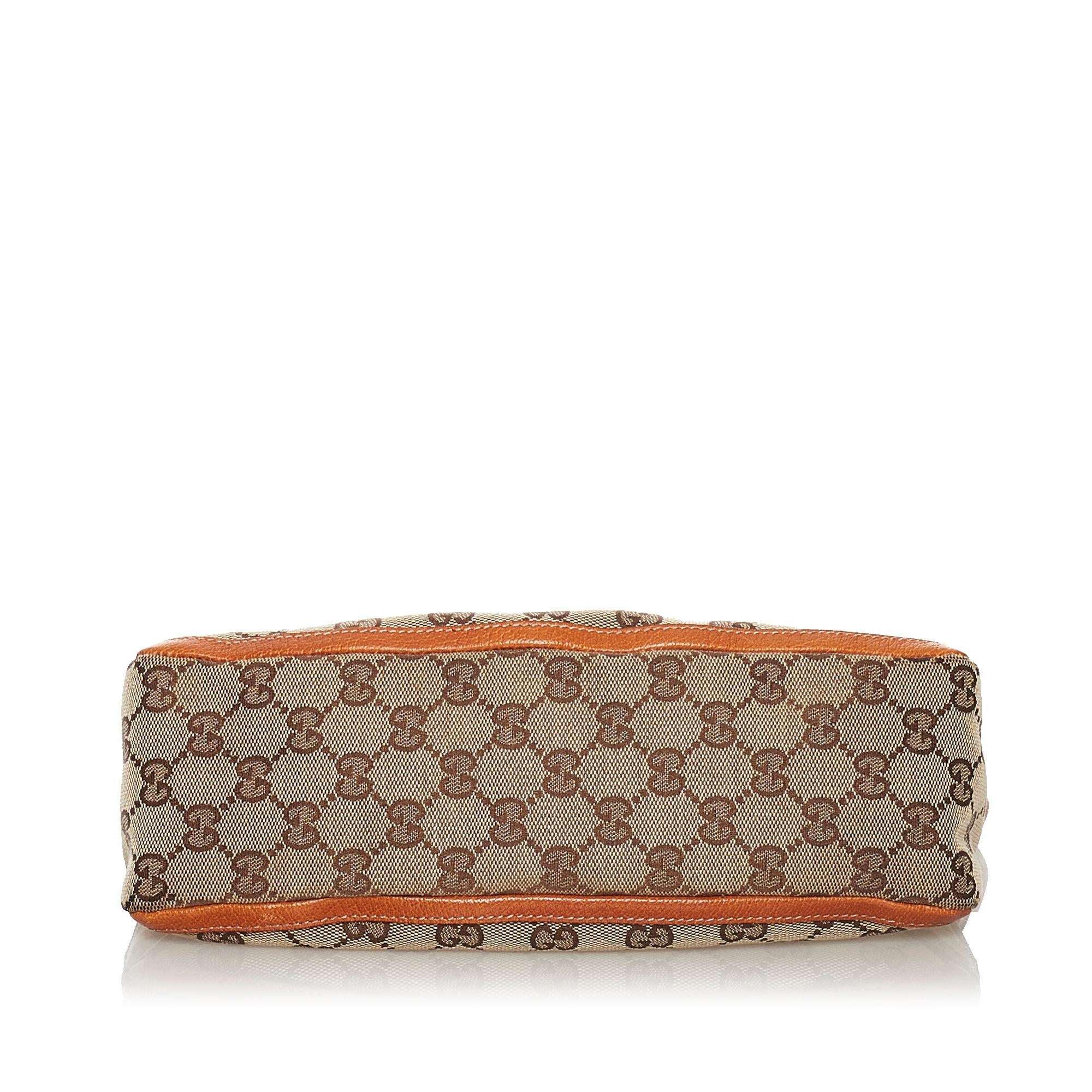 Gucci Gucci Canvas Abbey D-Ring Baguette (SHG-33748)