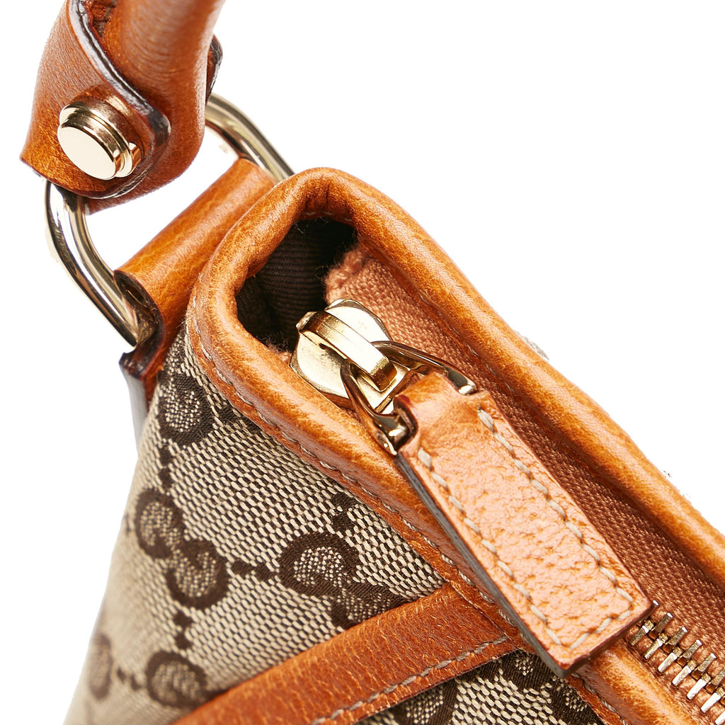 Gucci Gucci Canvas Abbey D-Ring Baguette (SHG-33748)
