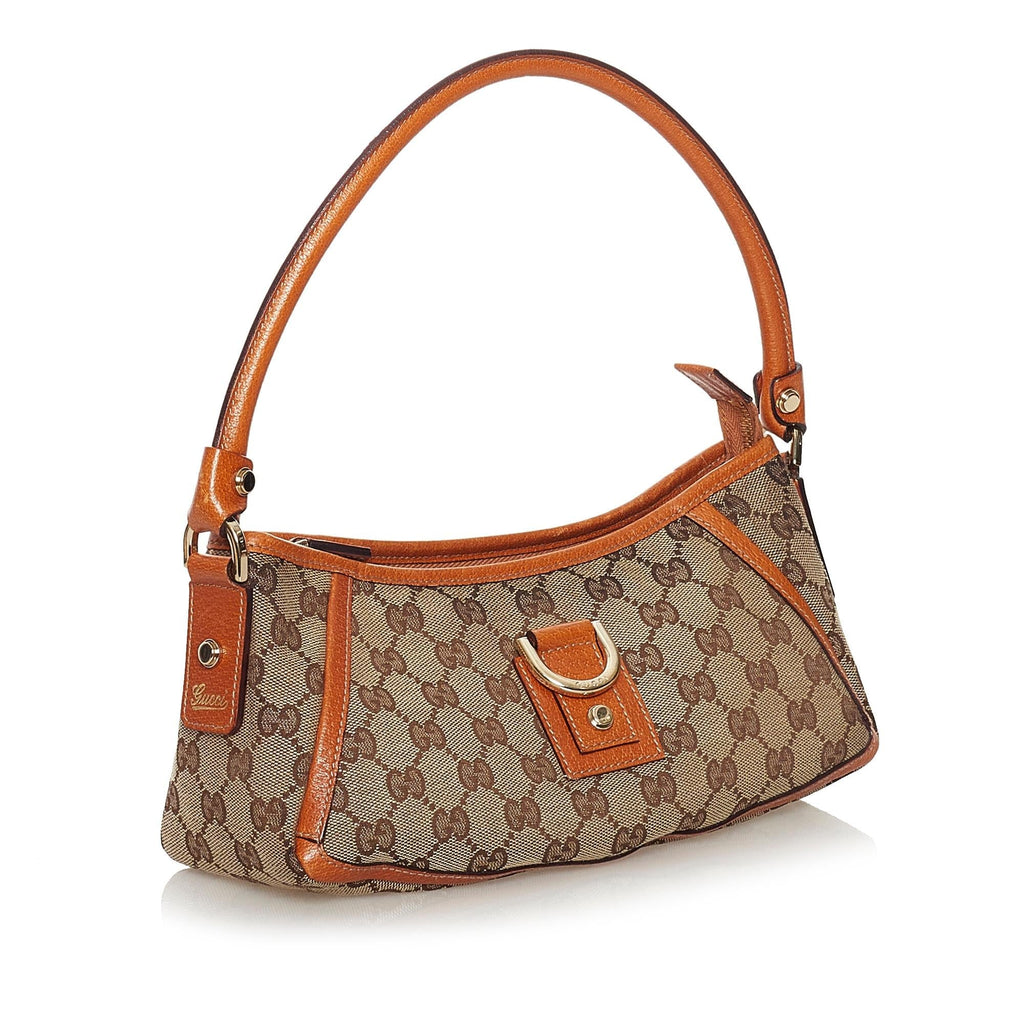 Gucci Gucci Canvas Abbey D-Ring Baguette (SHG-33748)