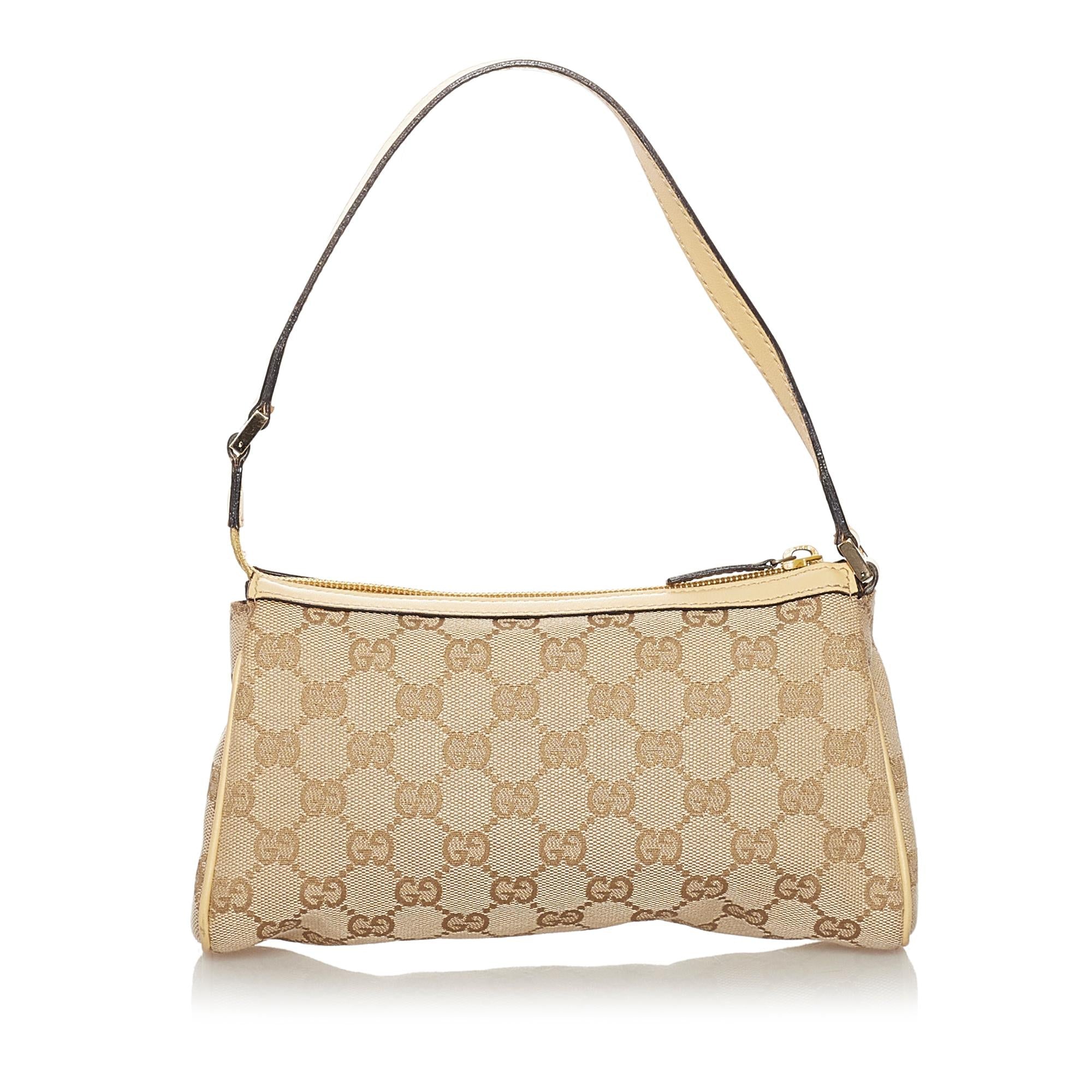 Gucci Gucci Canvas Abbey D-Ring Baguette (SHG-33770)