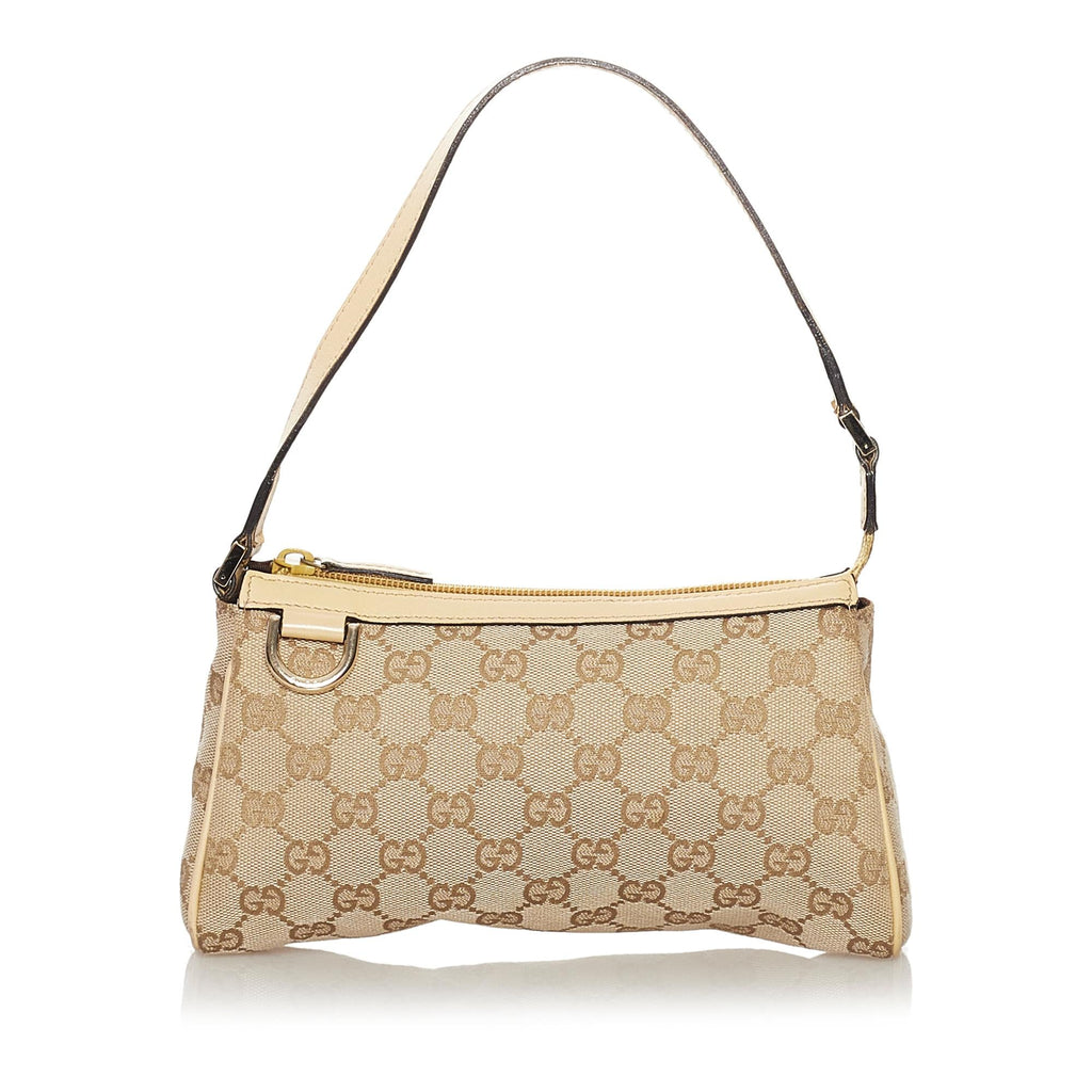 Gucci Gucci Canvas Abbey D-Ring Baguette (SHG-33770)