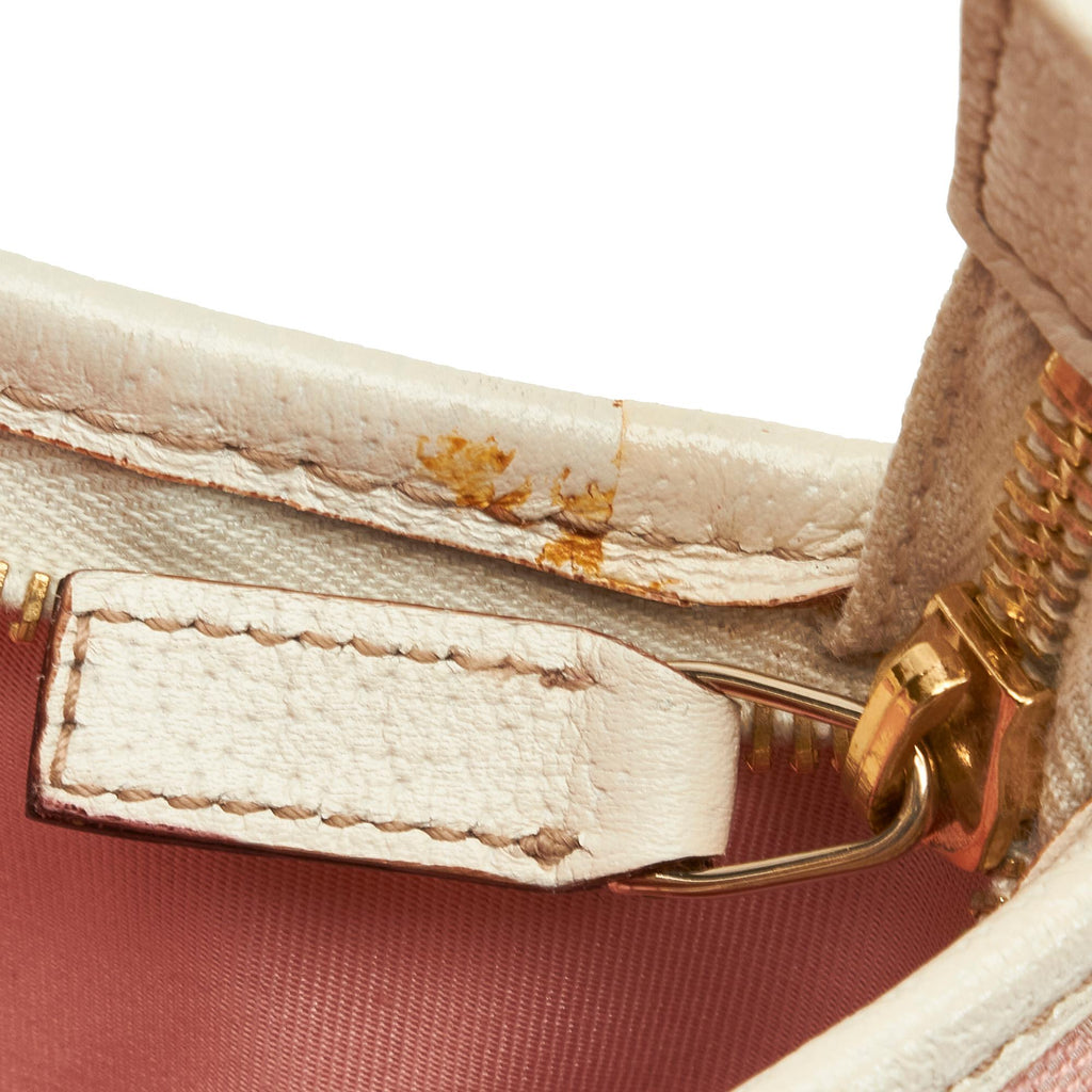 Gucci GG Canvas Abbey D-Ring Baguette (SHG-O6AhCn)