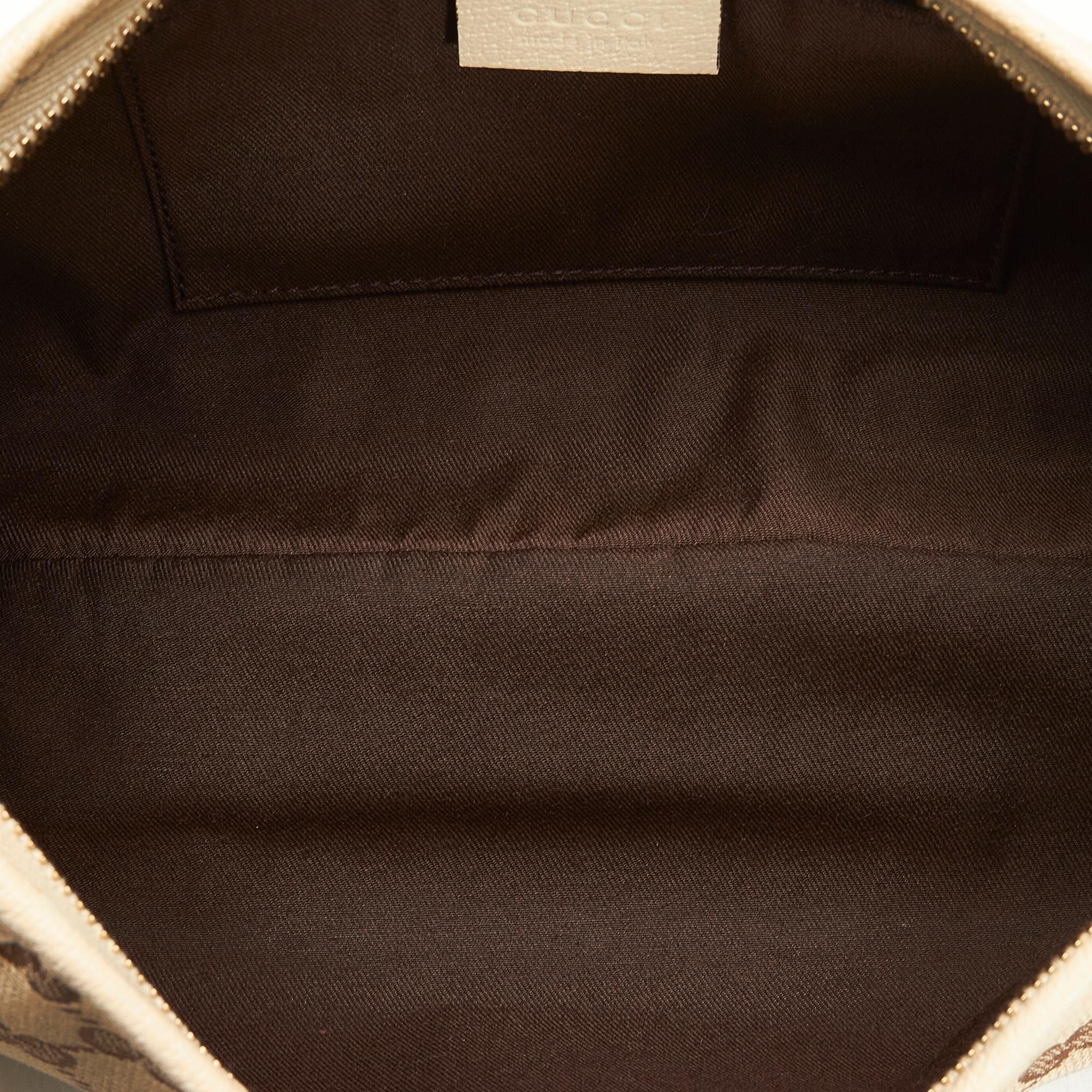 Gucci GG Canvas Abbey D-Ring Baguette (SHG-gsWroX)