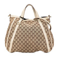 Gucci GG Canvas Abbey D Ring Convertible Satchel