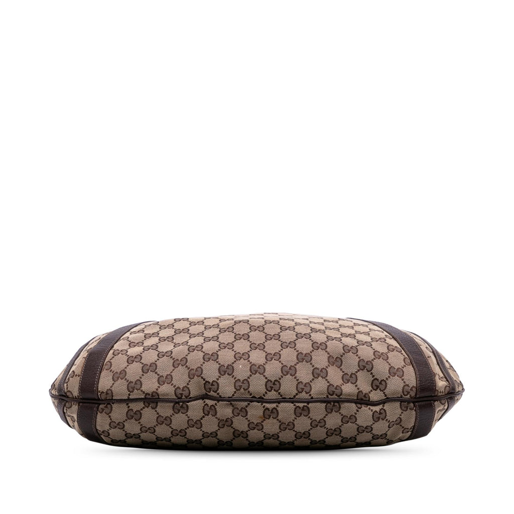 Gucci GG Canvas Abbey D Ring Convertible Satchel