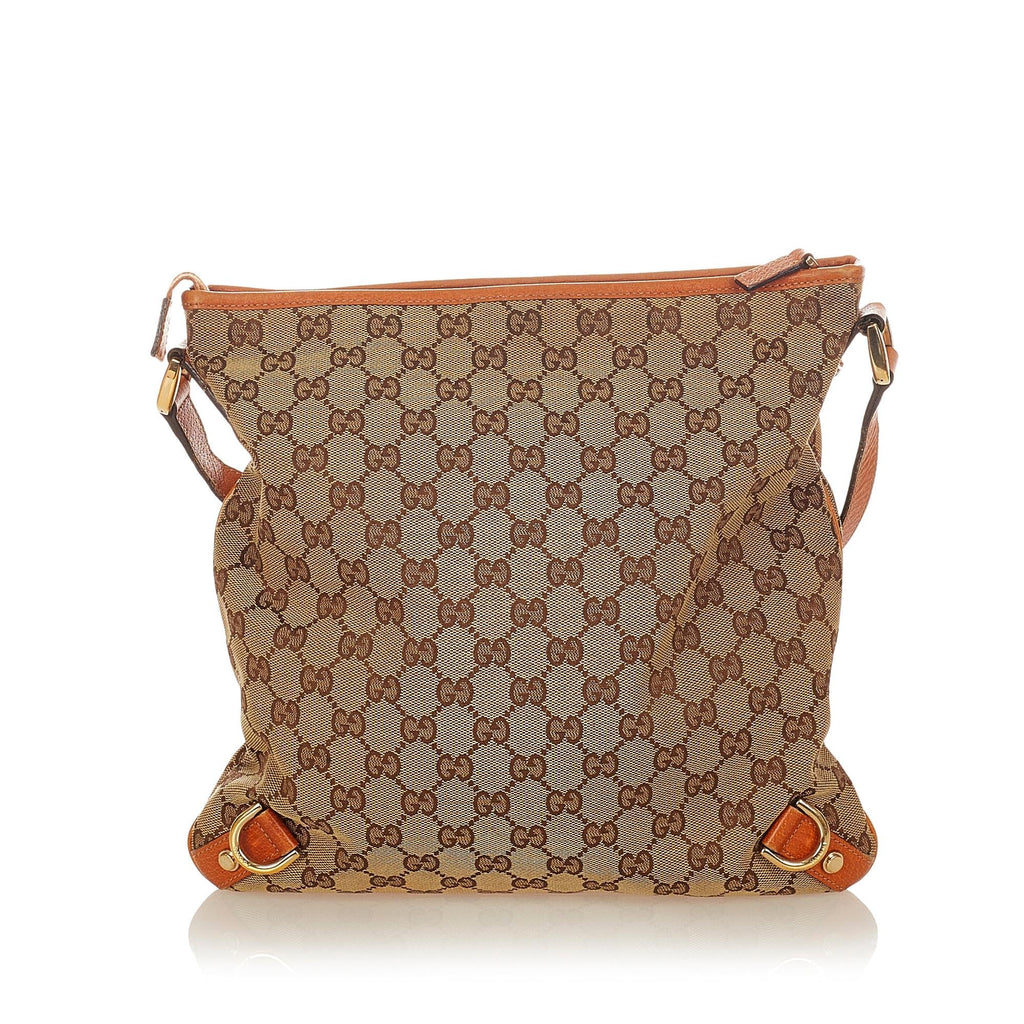 Gucci Gucci Canvas Abbey D-Ring Crossbody Bag (SHG-26539)