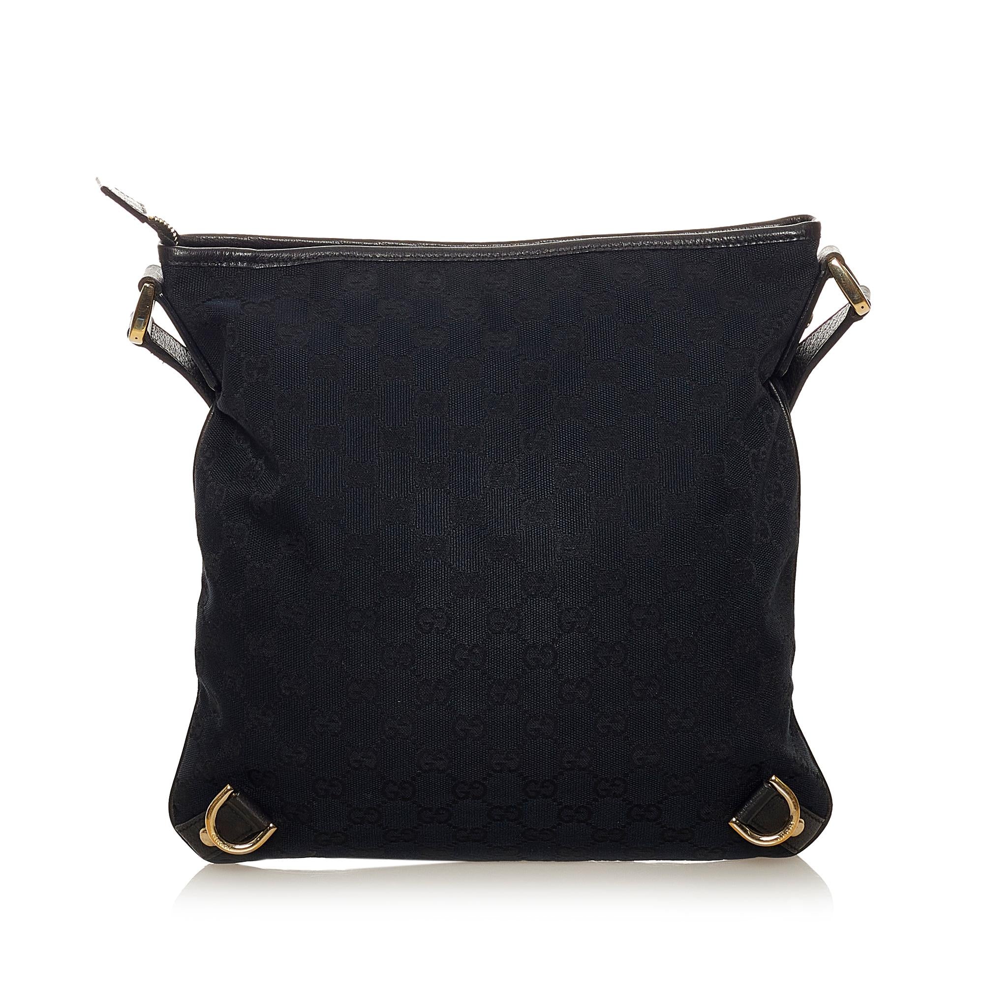 Gucci Gucci Canvas Abbey D-Ring Crossbody Bag (SHG-27457)