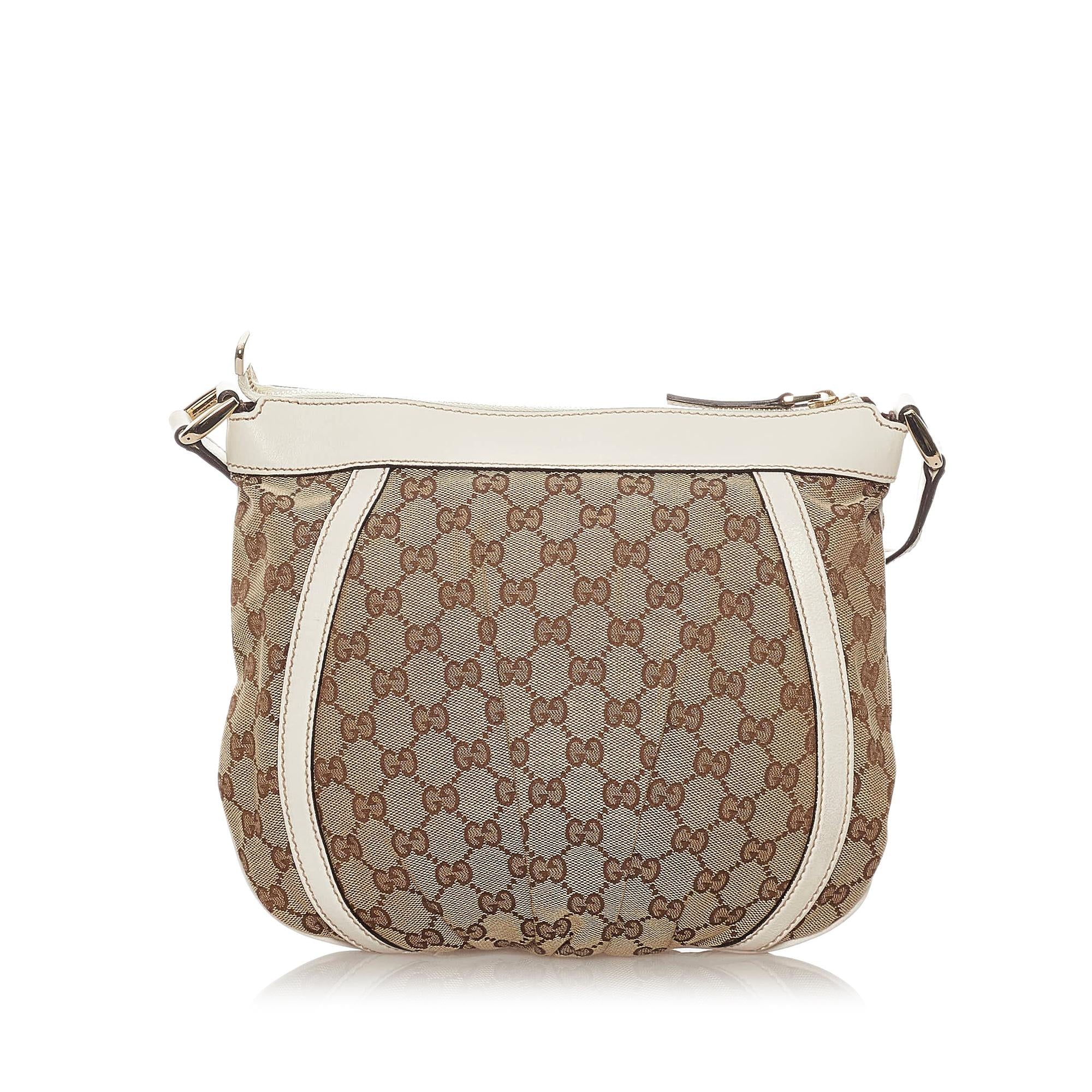 Gucci Gucci Canvas Abbey D-Ring Crossbody Bag (SHG-27900)