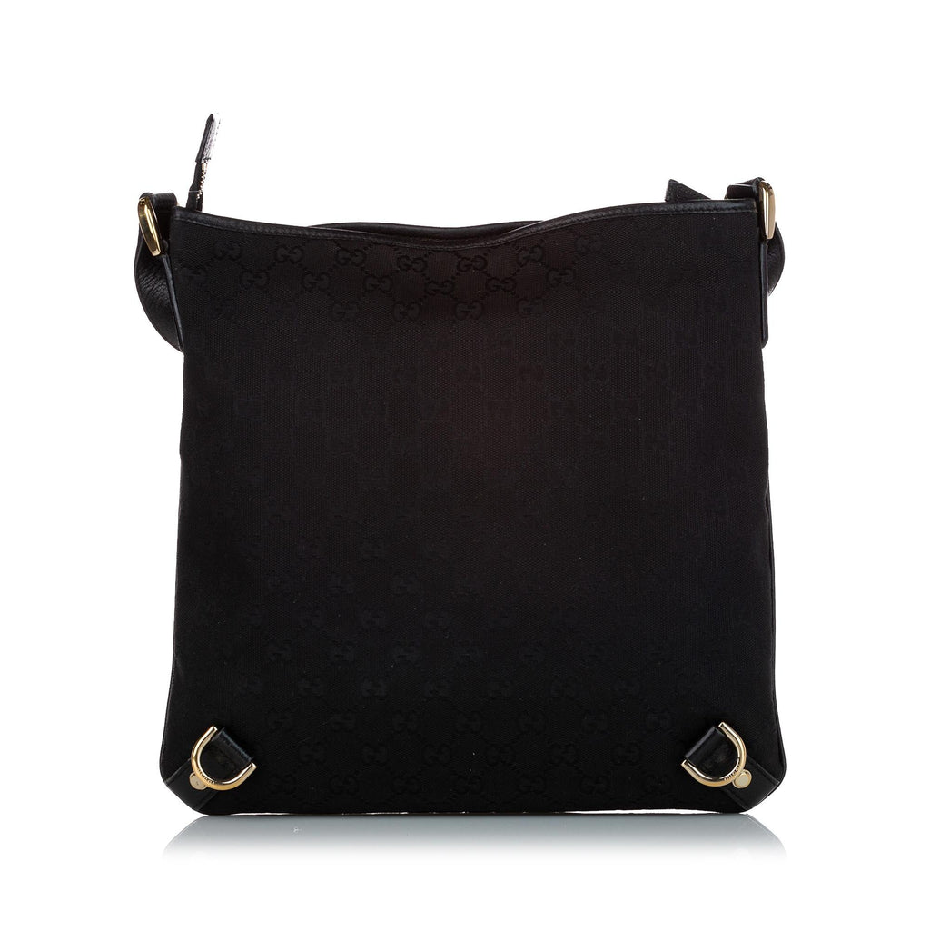 Gucci Gucci Canvas Abbey D-Ring Crossbody Bag (SHG-28063)