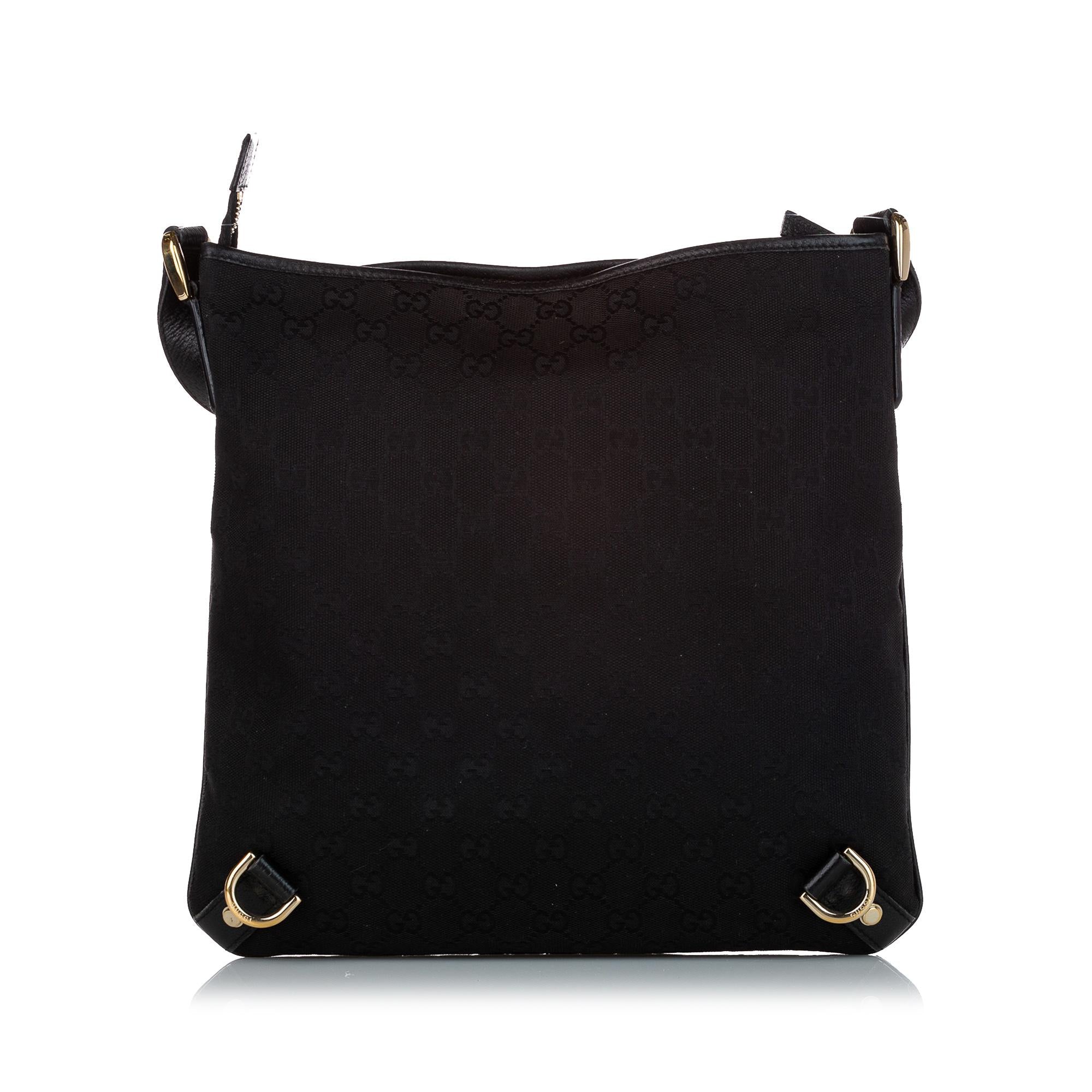 Gucci Gucci Canvas Abbey D-Ring Crossbody Bag (SHG-28063)