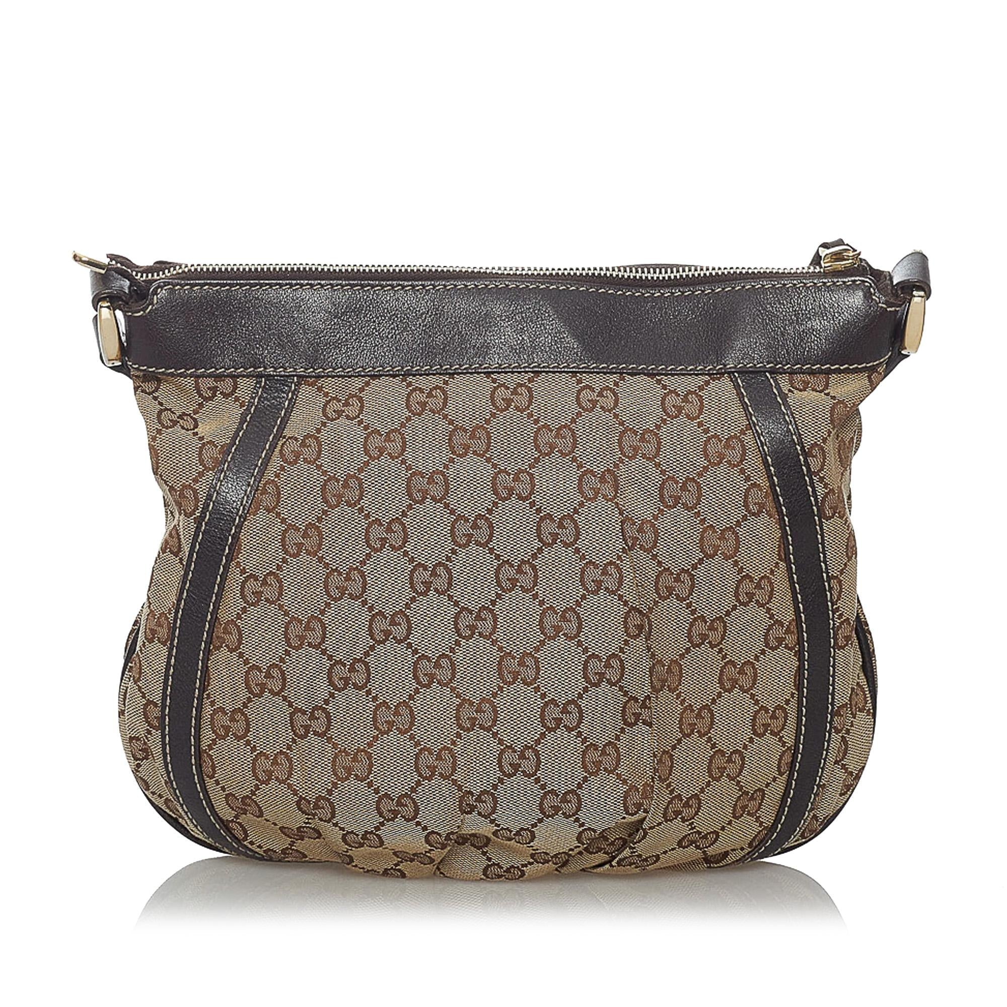 Gucci Gucci Canvas Abbey D-Ring Crossbody Bag (SHG-29469)