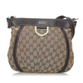Gucci Gucci Canvas Abbey D-Ring Crossbody Bag (SHG-29469)