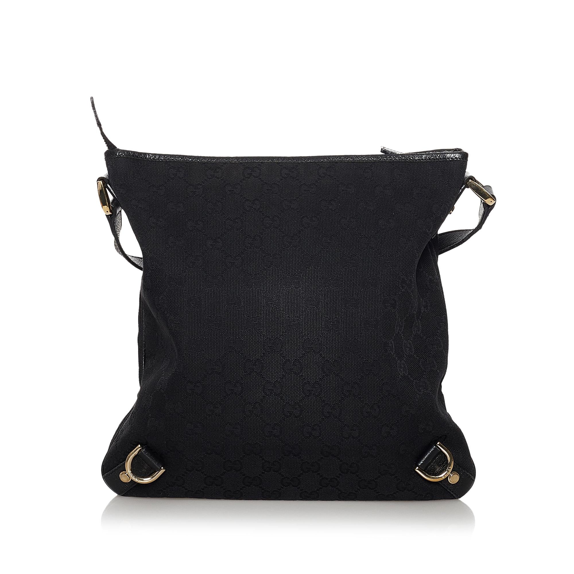 Gucci Gucci Canvas Abbey D-Ring Crossbody Bag (SHG-29759)