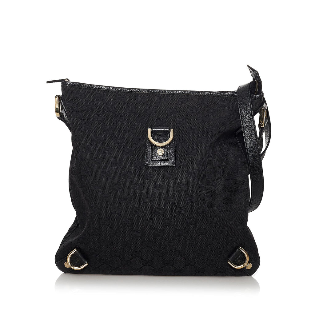 Gucci Gucci Canvas Abbey D-Ring Crossbody Bag (SHG-29759)