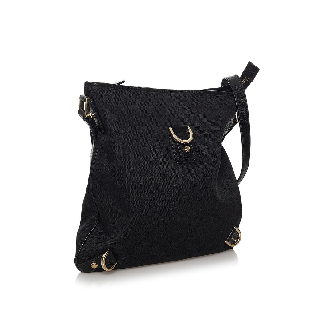 Gucci Gucci Canvas Abbey D-Ring Crossbody Bag (SHG-29759)