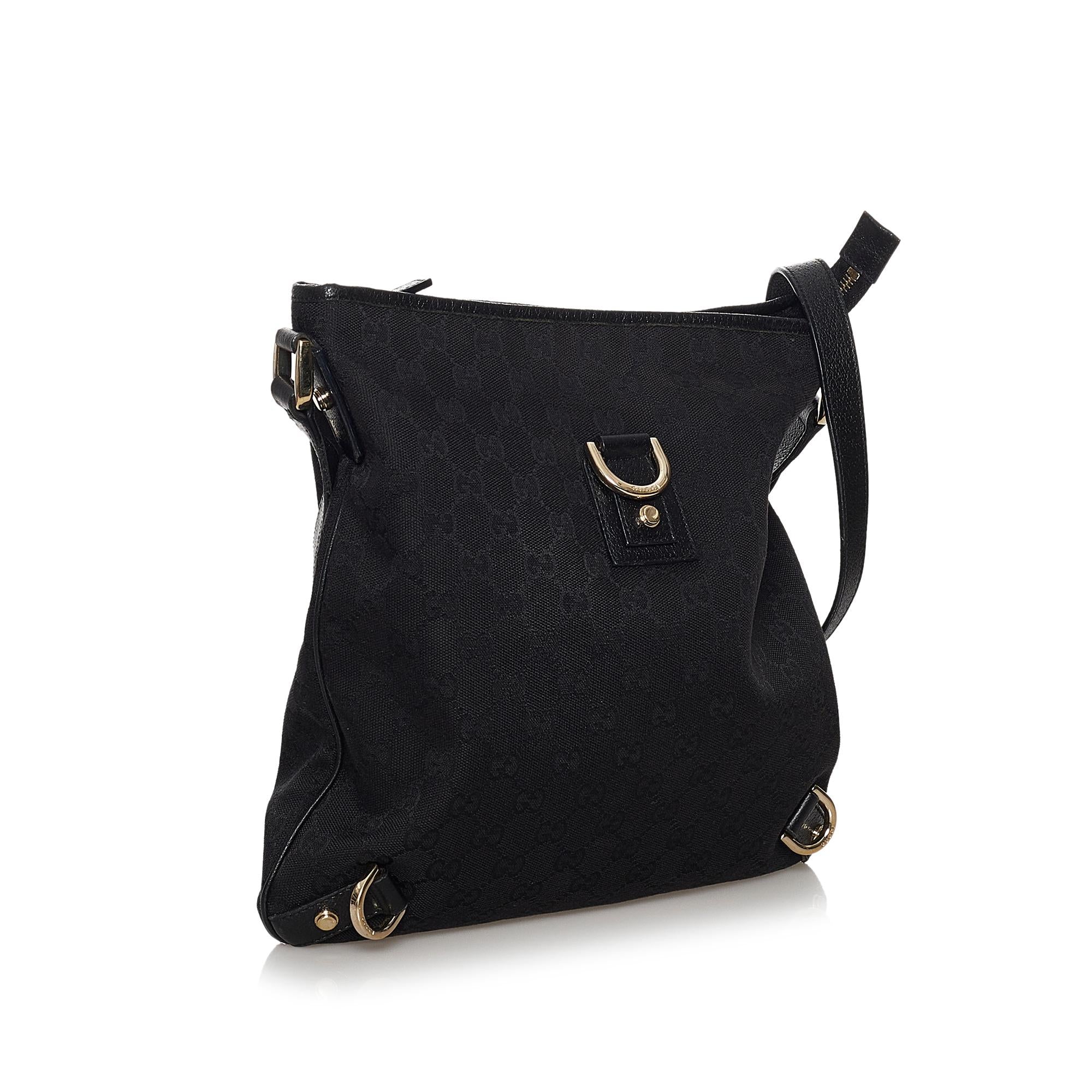 Gucci Gucci Canvas Abbey D-Ring Crossbody Bag (SHG-29759)