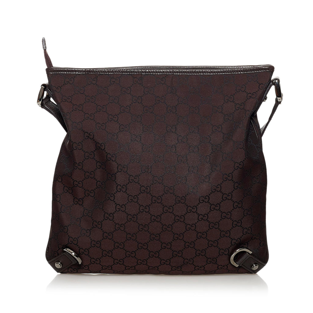 Gucci Gucci Canvas Abbey D-Ring Crossbody Bag (SHG-30862)