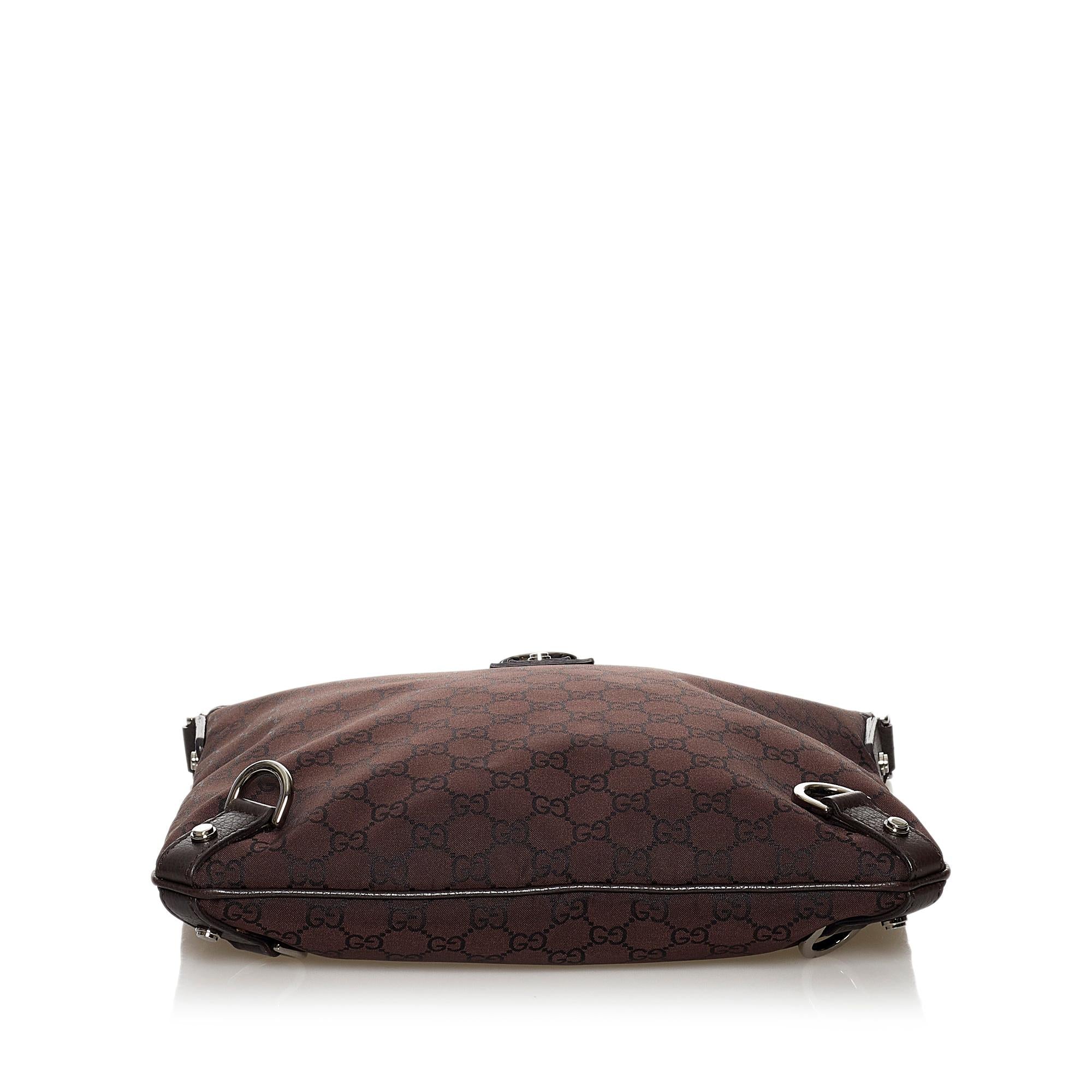 Gucci Gucci Canvas Abbey D-Ring Crossbody Bag (SHG-30862)