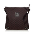 Gucci Gucci Canvas Abbey D-Ring Crossbody Bag (SHG-30862)