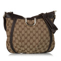 Gucci GG Canvas Abbey D-Ring Crossbody Bag (SHG-31276)