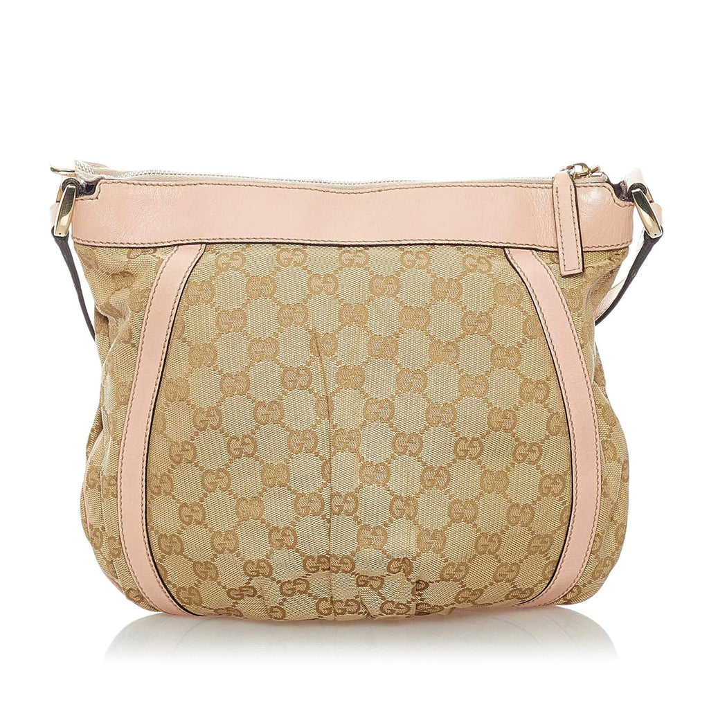 Gucci Gucci Canvas Abbey D-Ring Crossbody Bag (SHG-32404)
